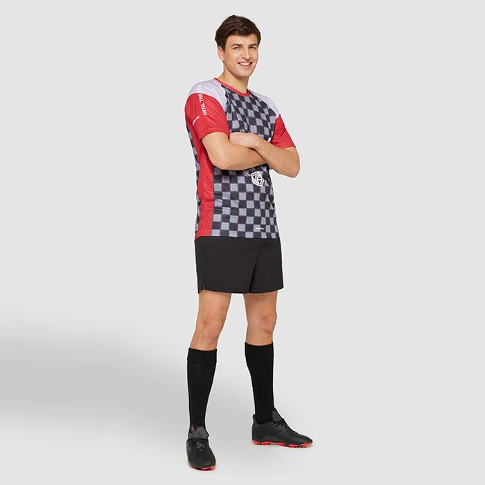 CG1021 Maillot raglan sublimé à col ras du cou en maille polyester. publicitaire personnalisé - vue 10