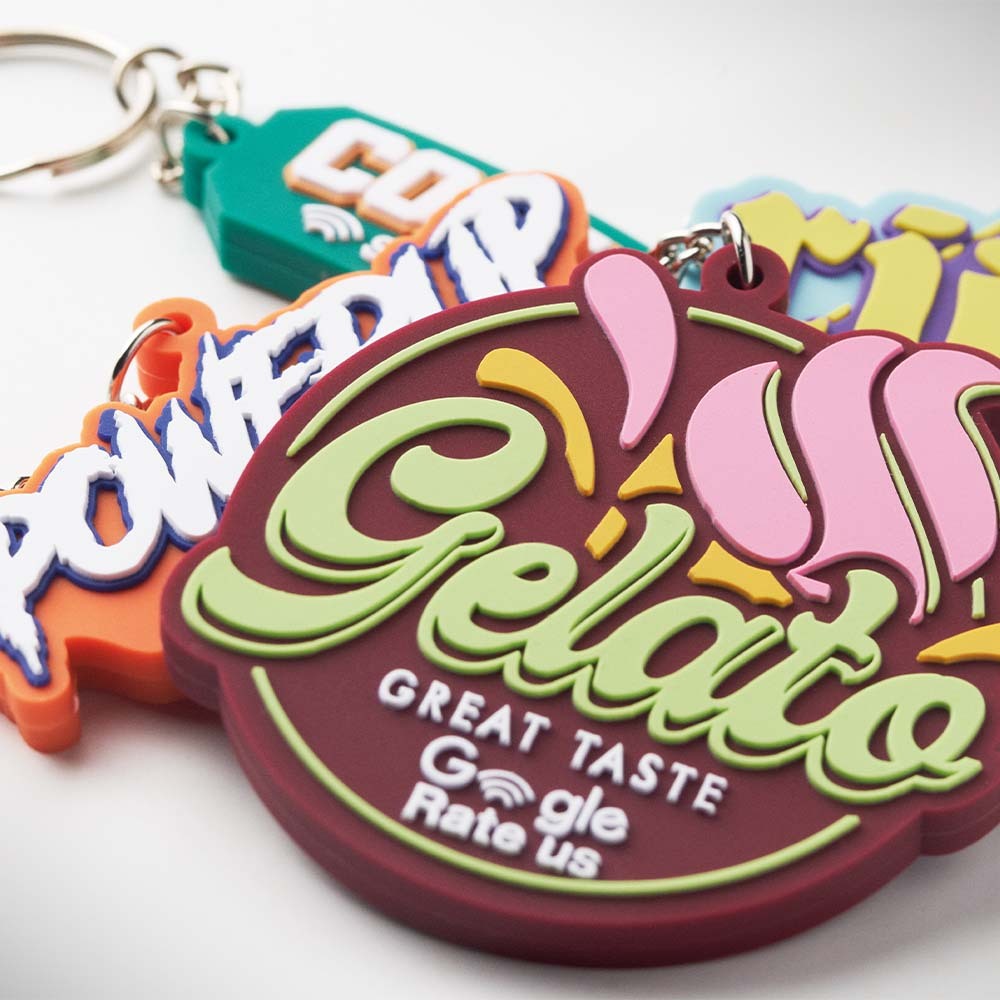 MK5005 Porte-clés NFC personnalisé en caoutchouc PVC avec un logo sur une seule face. publicitaire personnalisé - vue 10