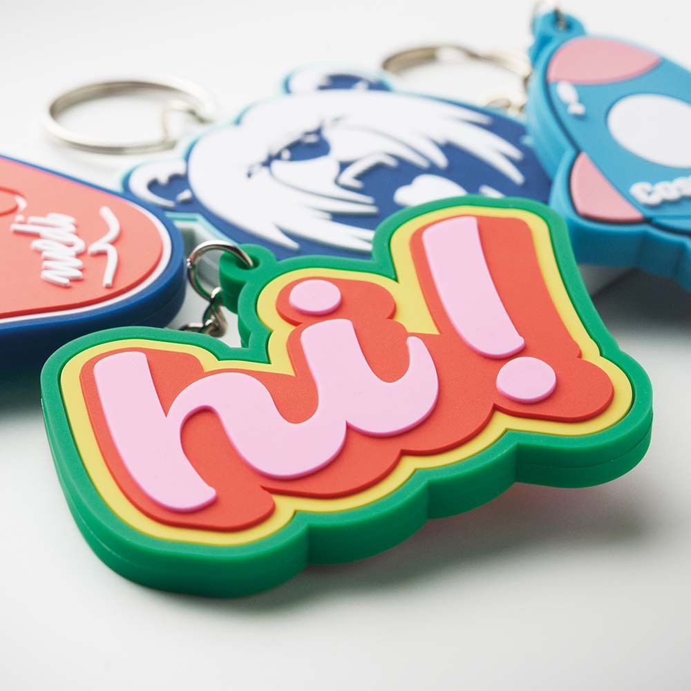 MK5006 Porte-clés NFC personnalisé en caoutchouc PVC avec un logo double face. publicitaire personnalisé - vue 10