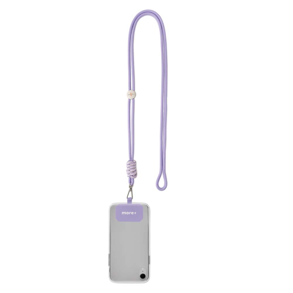 ML1091 Lanyard bandoulière pour téléphone à cordon bicolore avec nœud publicitaire personnalisé - vue 10