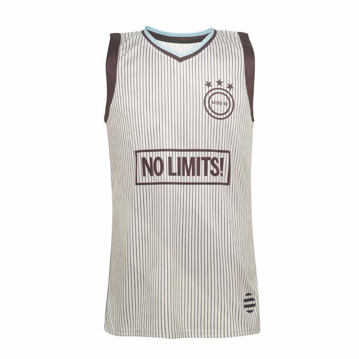 SG1009 Maillot de basket sublimé avec col en V. publicitaire personnalisé - vue 10