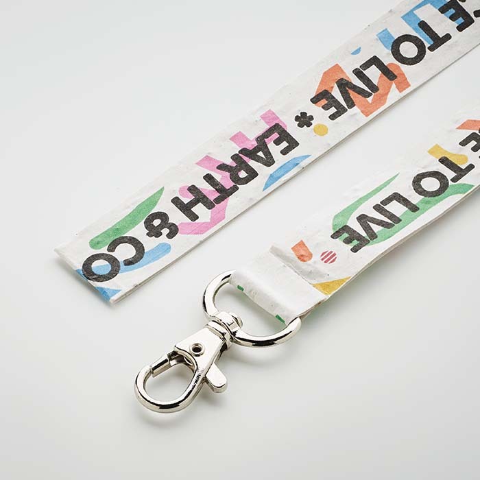 YC6906 Les lanyards fabriqués à partir de papier. publicitaire personnalisé - vue 10