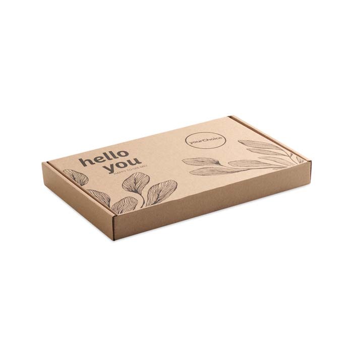 MI4003 3 thés zen et un coffret cadeau en chocolat de style Dubaï. publicitaire personnalisé - vue 11