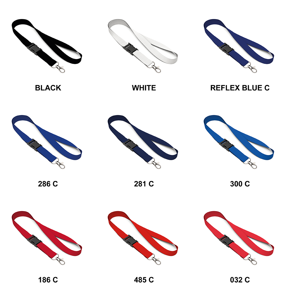 ML1203 Lanyard RPET avec boucle et impression 1 couleur sur 1 côté. publicitaire personnalisé - vue 11