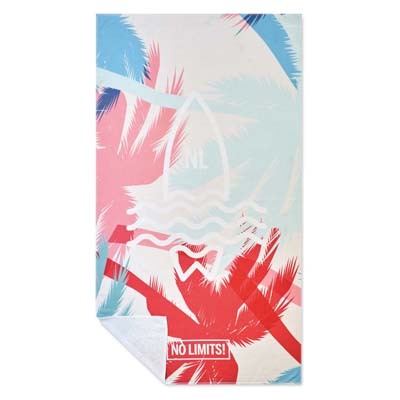 MT4011 Serviette de plage en polycoton imprimée en quadrichromie. publicitaire personnalisé - vue 11