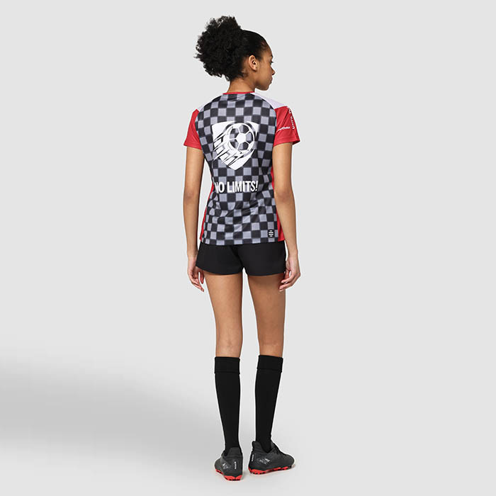 CG1021 Maillot raglan sublimé à col ras du cou en maille polyester. publicitaire personnalisé - vue 12