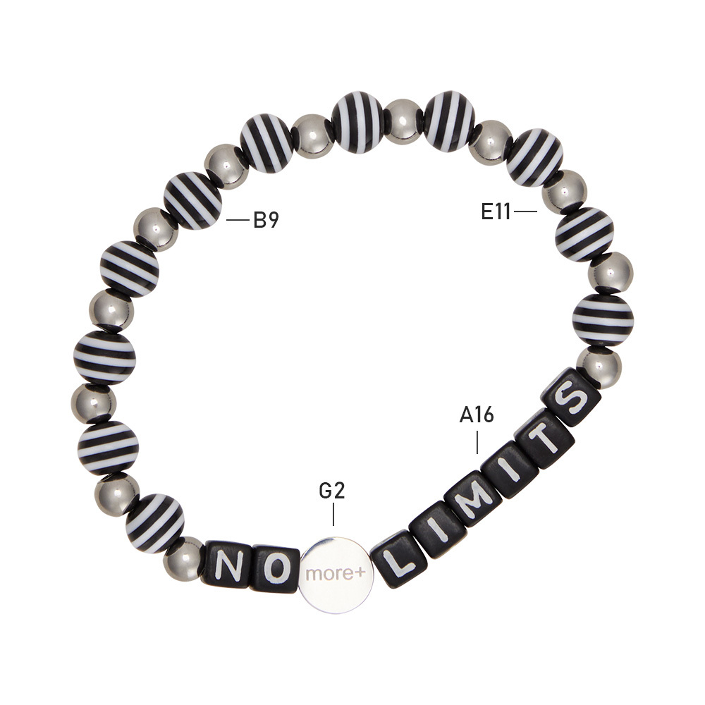 MCHM04 Bracelets à breloques personnalisés selon votre design avec la plus large gam... publicitaire personnalisé - vue 12