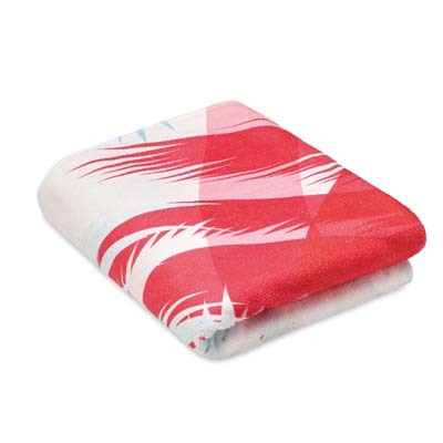 MT4011 Serviette de plage en polycoton imprimée en quadrichromie. publicitaire personnalisé - vue 12