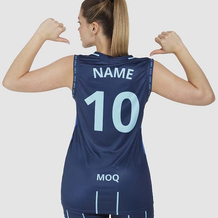 SG1011 Maillot de basket-ball sublimé et col en V élastique Premier. publicitaire personnalisé - vue 12