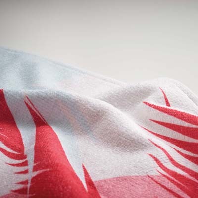 MT4011 Serviette de plage en polycoton imprimée en quadrichromie. publicitaire personnalisé - vue 13