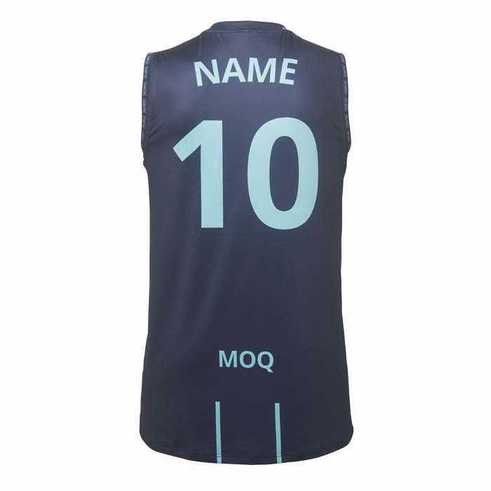 SG1011 Maillot de basket-ball sublimé et col en V élastique Premier. publicitaire personnalisé - vue 13