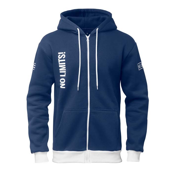 CG1013 Sweat à capuche unisexe zippé sur mesure coupe moderne. publicitaire personnalisé - vue 1