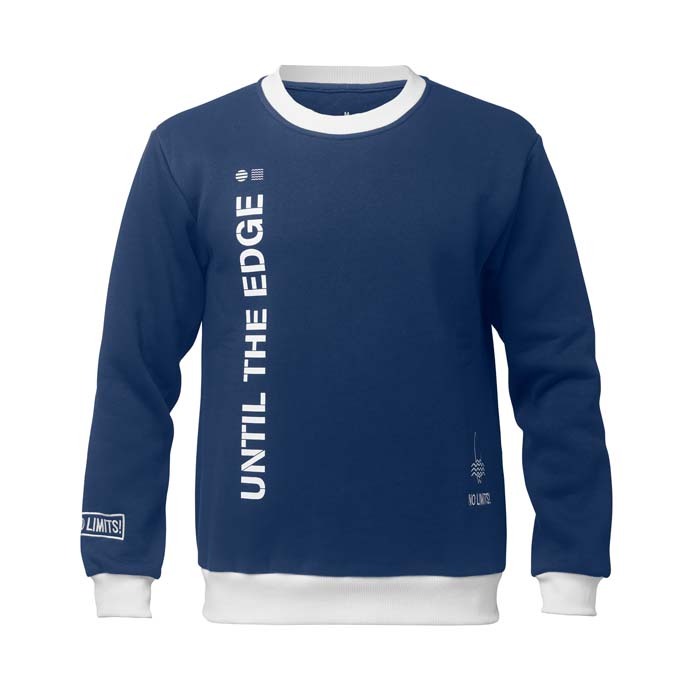 Sweat-shirt unisexe à col rond sur mesure.