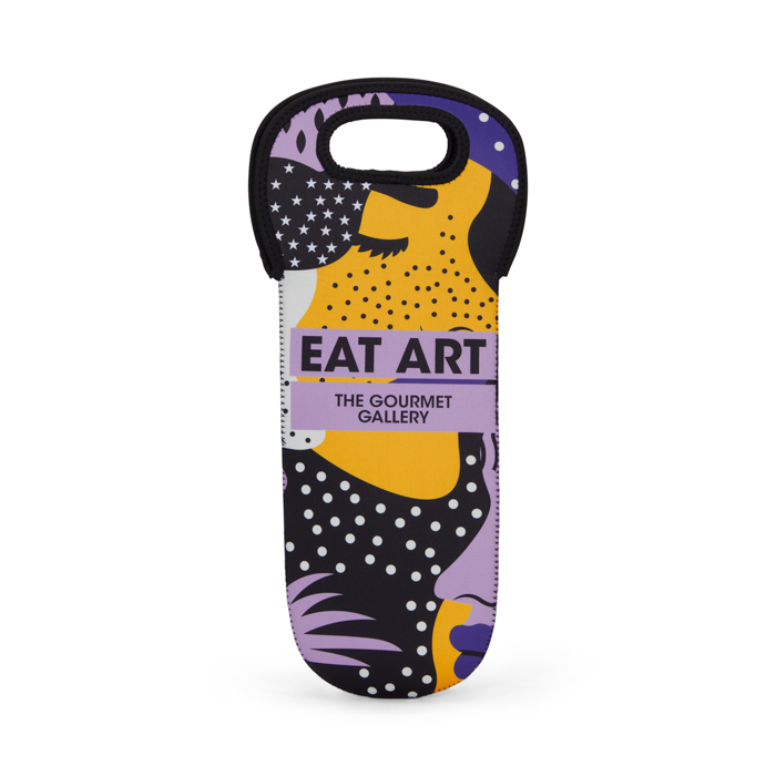 MB2014 Porte-bouteille en néoprène sublimé. publicitaire personnalisé - vue 1