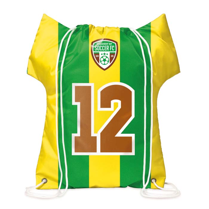 MB3004 Taille : 42x44cm. Votre motif sublimé sur 1 face inclus. publicitaire personnalisé - vue 1