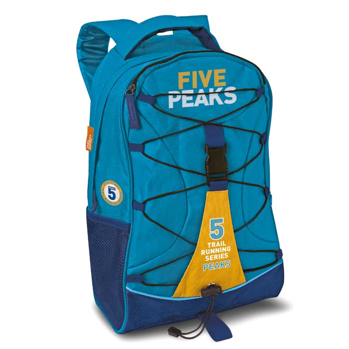 MB4004 Sac à dos en 600D polyester avec couleurs contrastées et cordon décoratif sur... publicitaire personnalisé - vue 1