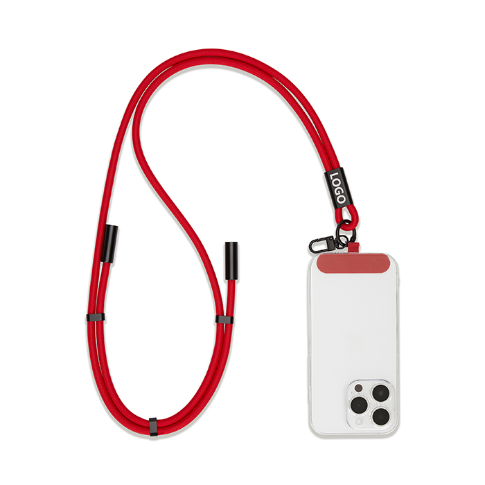 MC1006 Dragonne réglable avec câble de chargement USB-C vers USB-C 60W et support de... publicitaire personnalisé - vue 1