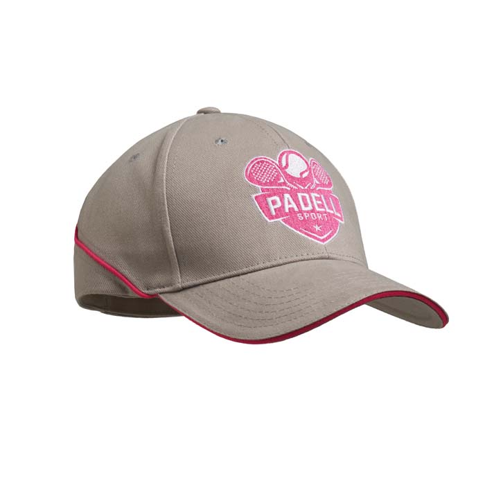 Coton épais brossé avec liseré et sandwich colorés.