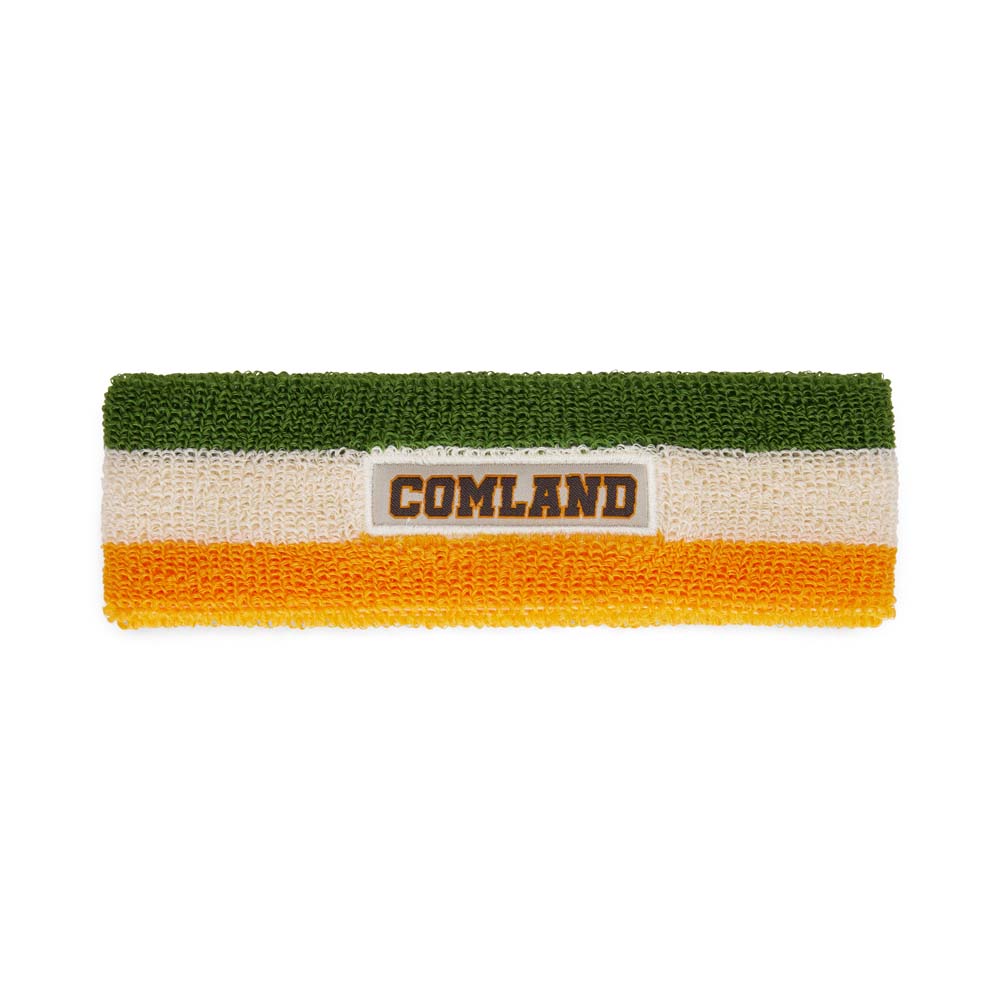 Bandeau de sport en polyester multicolore, pour maitriser sa transpiration.