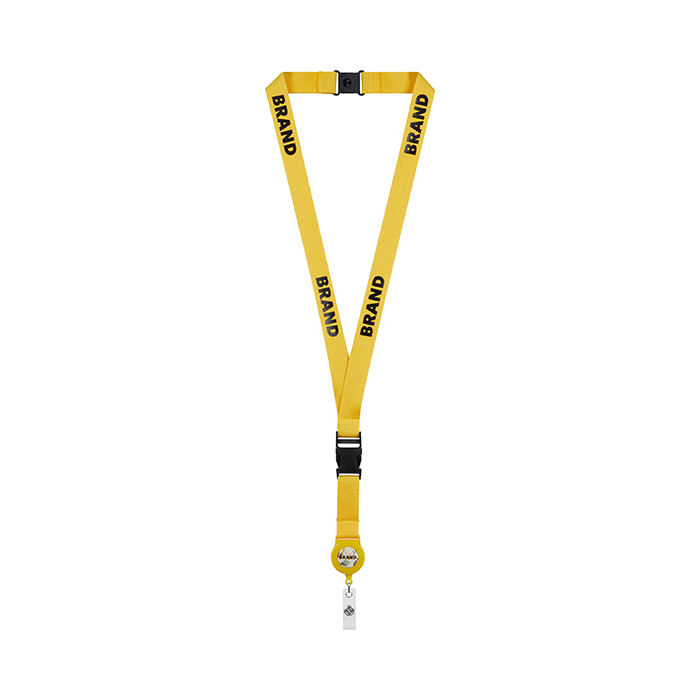 Silkkipainettu jojokaulanauha pikalukolla. Kaulanauha, jossa on 1-värinen painatus 1 sivulla.