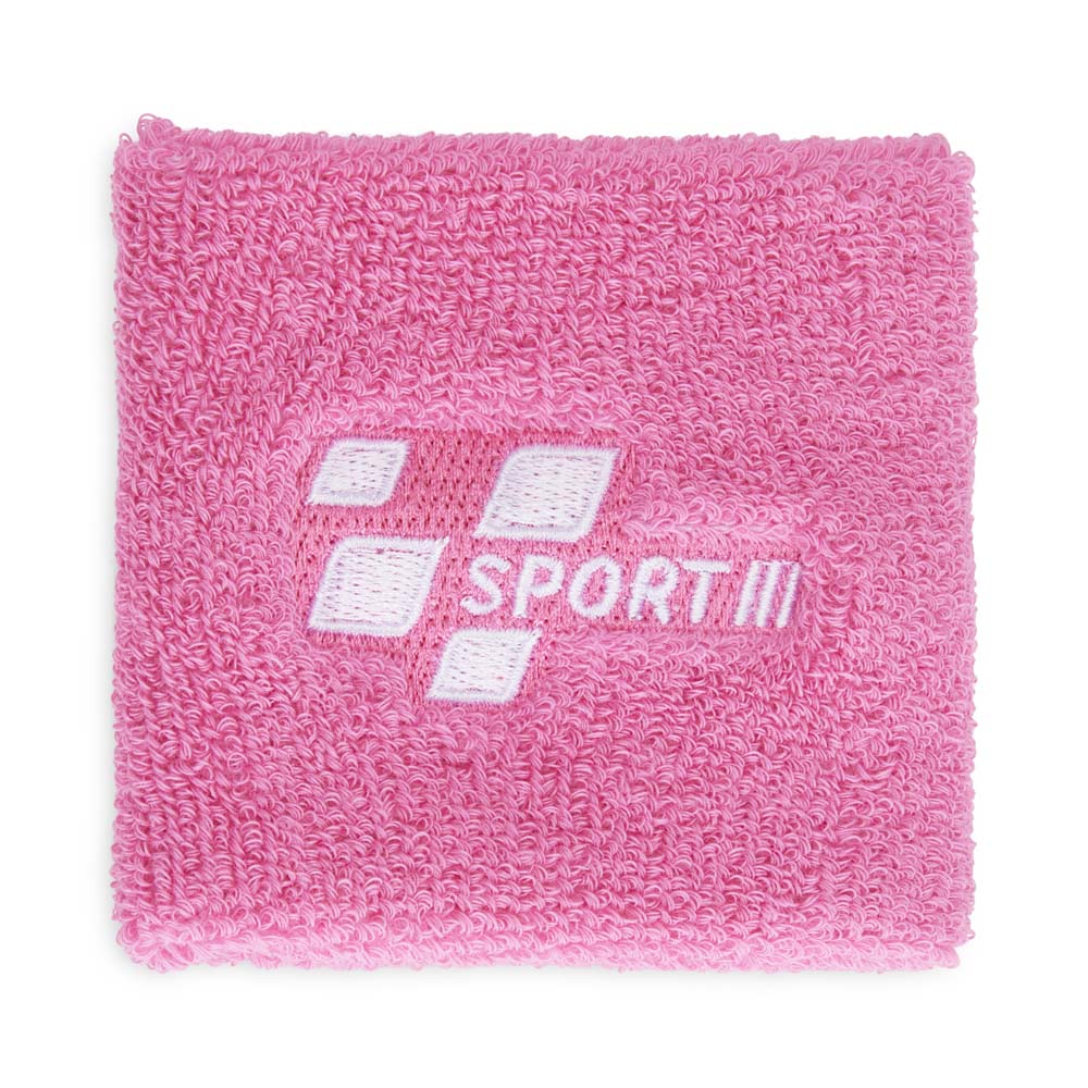 Poignets de sport en coton doux et respirant, d’une seule couleur.