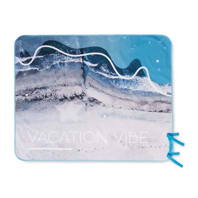 Couverture de pique-nique imprimée en quadri.