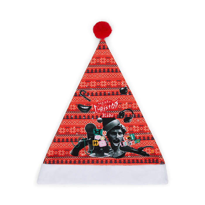 Faites-vous remarquer lors de votre prochaine fête de fin d'année avec votre bonnet de Père Noël en sublimation.