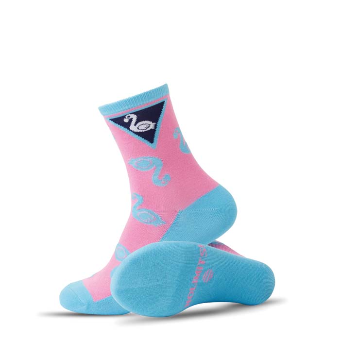 Socquettes en bambou jacquard. Le MOQ est de 50 paires par taille.