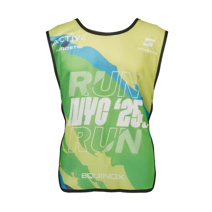 Dossard d'entraînement et d'événement sublimé.