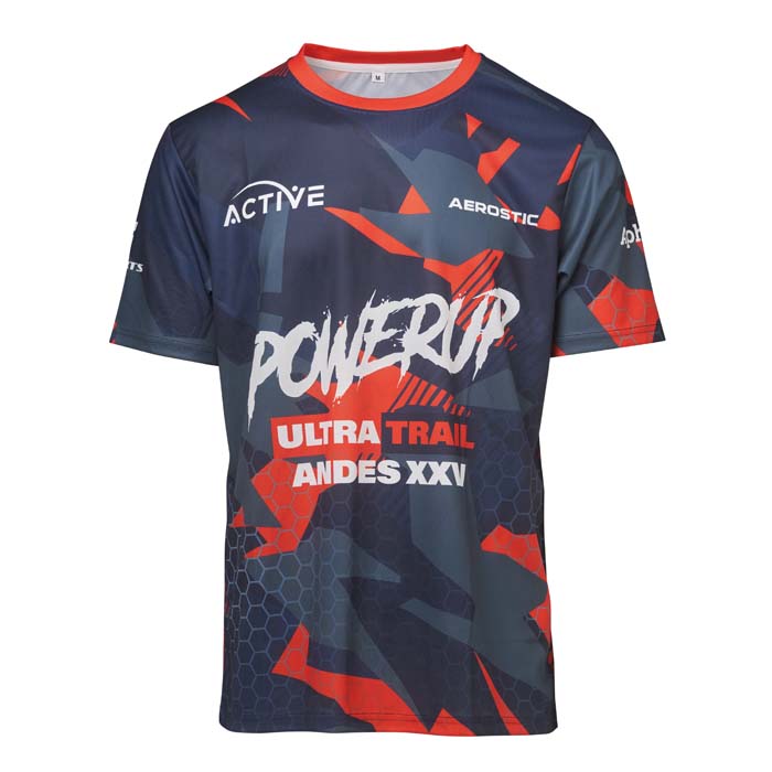 SG1055 Tshirt performance sublimé en polyester respirant. publicitaire personnalisé - vue 1