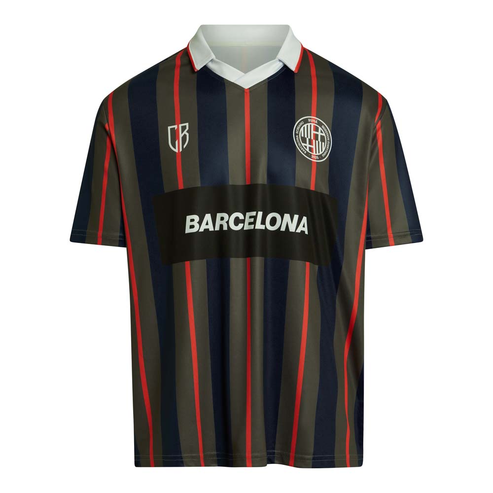 Maillot rétro Premier avec col en V – 180 g/m²