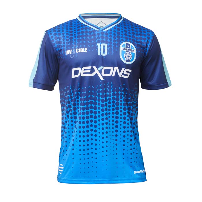 SG1207 Maillot à col en V superposé sublimé Premier. publicitaire personnalisé - vue 1