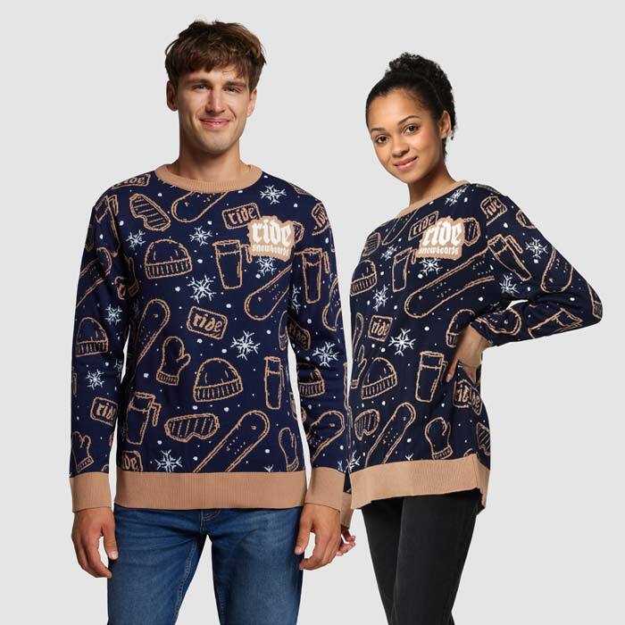 CG1020 Pull tricoté sur mesure publicitaire personnalisé - vue 2