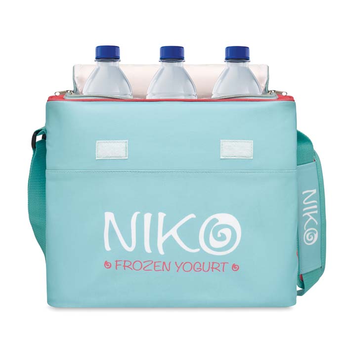 MB2012 Grand sac pique-nique et glacière avec votre design en quadri. publicitaire personnalisé - vue 2