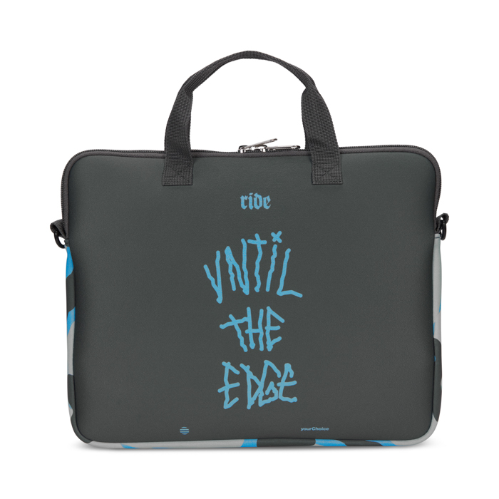 MB5007 Pochette pour ordinateur portable en néoprène sublimé avec fermeture éclair e... publicitaire personnalisé - vue 2