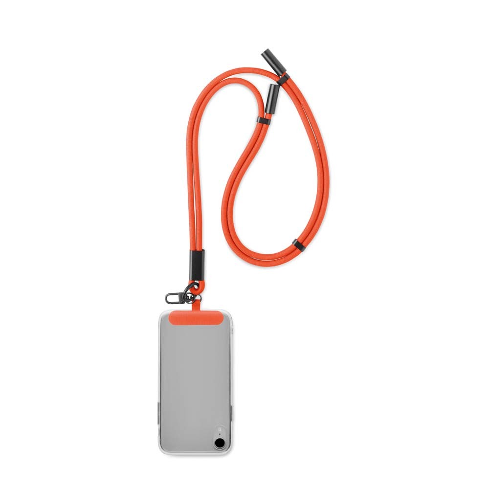 MC1006 Dragonne réglable avec câble de chargement USB-C vers USB-C 60W et support de... publicitaire personnalisé - vue 2