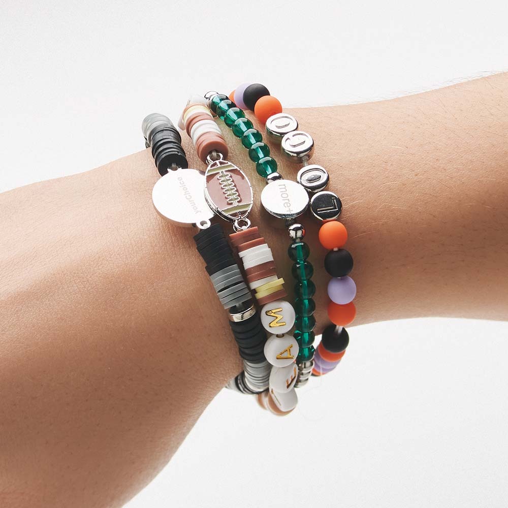 MCHM04 Bracelets à breloques personnalisés selon votre design avec la plus large gam... publicitaire personnalisé - vue 2