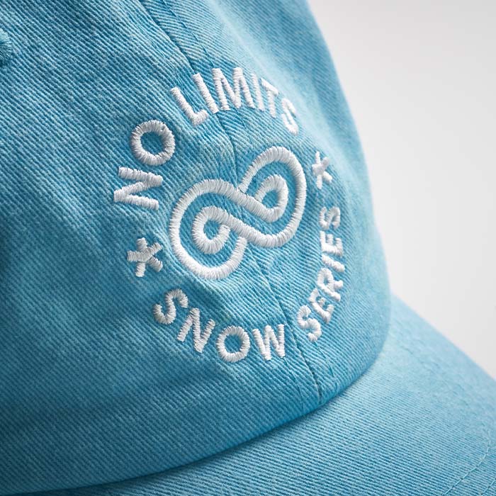 MH2016 Casquette de baseball non structurée à 6 panneaux en coton sergé prélavé. publicitaire personnalisé - vue 2