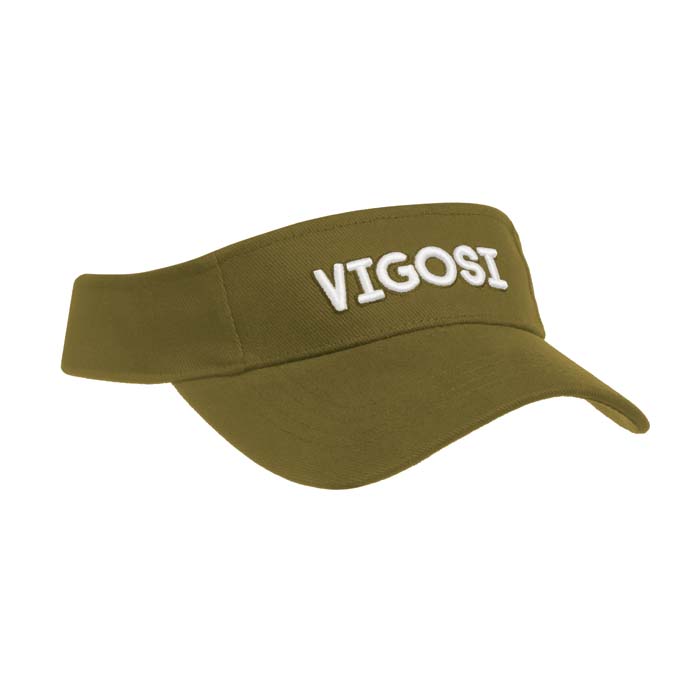 MH2303 Visière de soleil en coton épais brossé. publicitaire personnalisé - vue 2