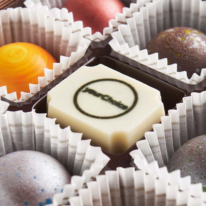 MI4004 3 thés zen et un bonbon belge dans un coffret cadeau. publicitaire personnalisé - vue 2