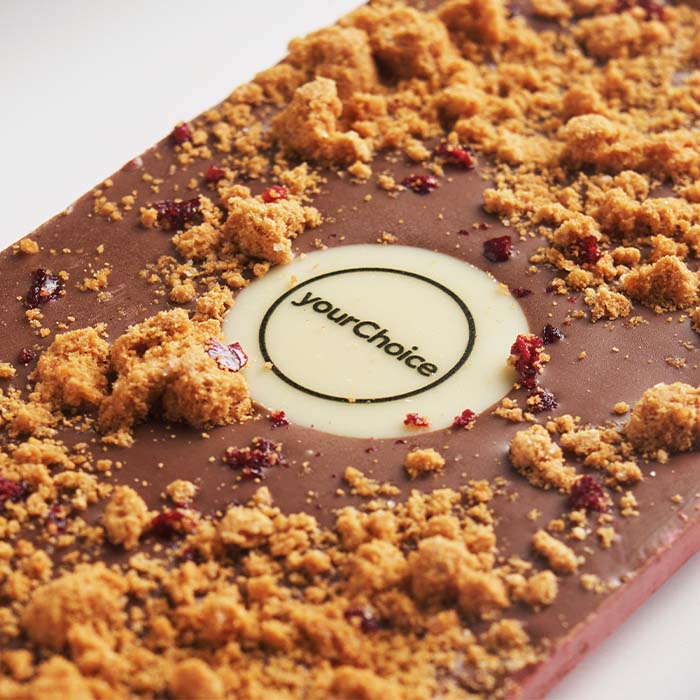 MI4005 coffret cadeau de 3 thés zen et barres chocolatées publicitaire personnalisé - vue 2