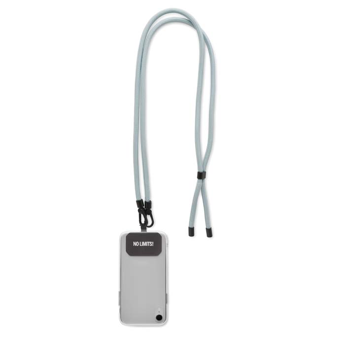 ML1079 Cordon porte téléphone crossbody avec mousqueton en option. publicitaire personnalisé - vue 2