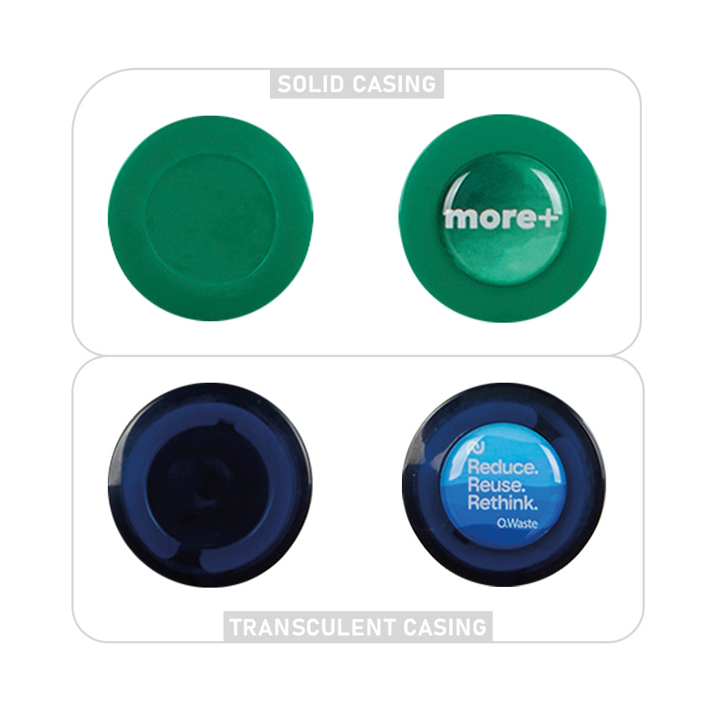 ML1264 Enrouleur de badge détachable en polyester sublimé. publicitaire personnalisé - vue 2