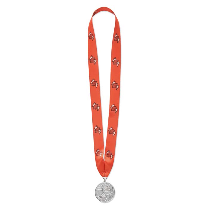 MM1011 Médaille en alliage de zinc (≤25cm2). Ruban sublimé. publicitaire personnalisé - vue 2
