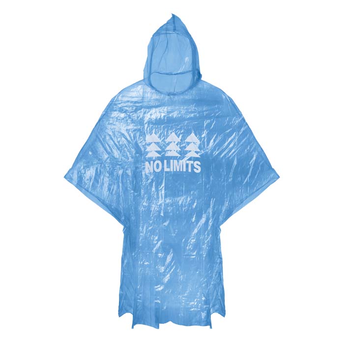 MP0020 Poncho imprimable populaire. Logo 1 couleur inclus (max. 30 x 30 cm) publicitaire personnalisé - vue 2