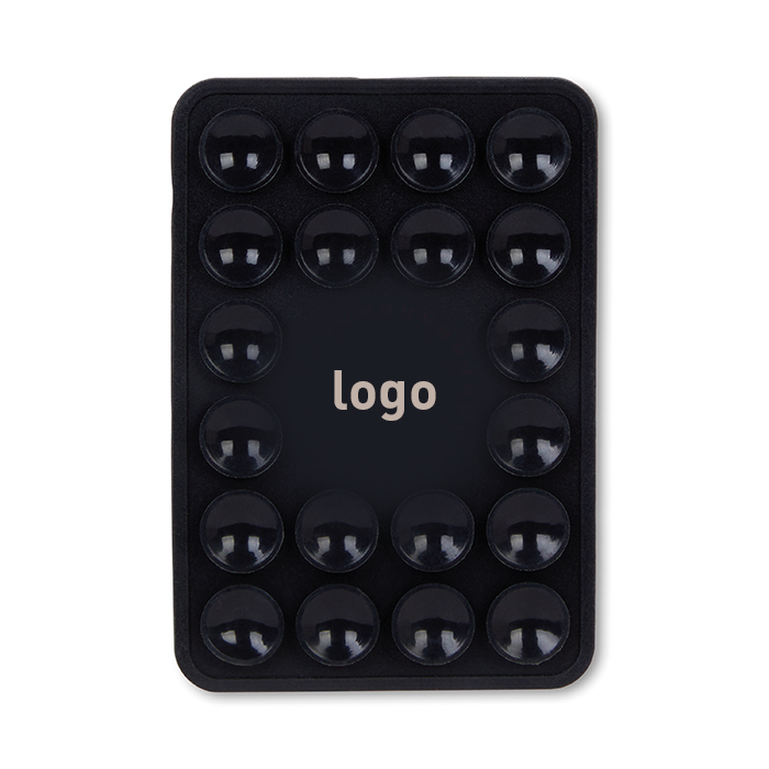 MPHN17 Étui adhésif pour téléphone selfie avec ventouse Incluant un logo en 1 couleur. publicitaire personnalisé - vue 2