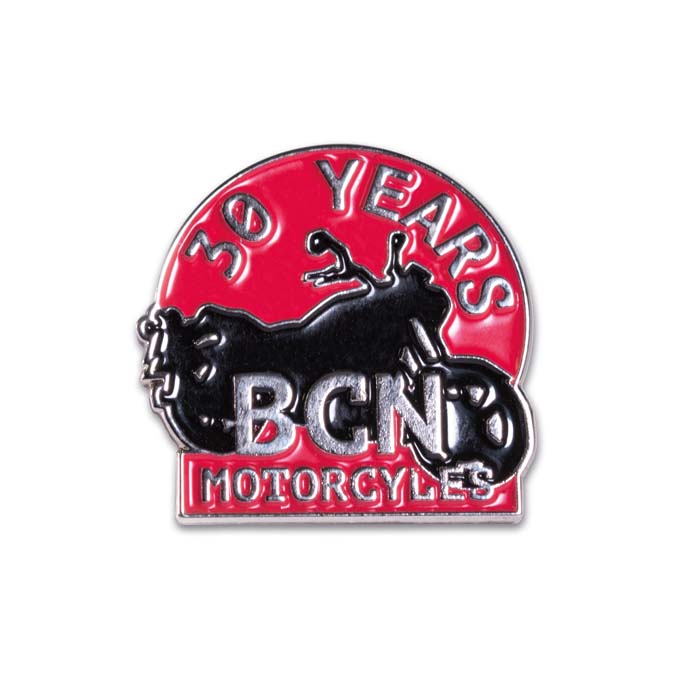 MPIN01 Pin's en fer avec motif en émail doux jusqu'à 3 couleurs. publicitaire personnalisé - vue 2