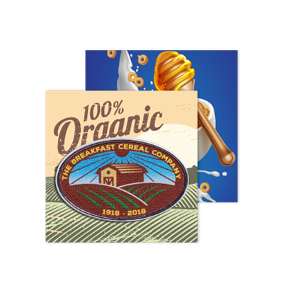 MPIN03 Pin's en fer de forme personnalisée avec impression en quadri. publicitaire personnalisé - vue 2