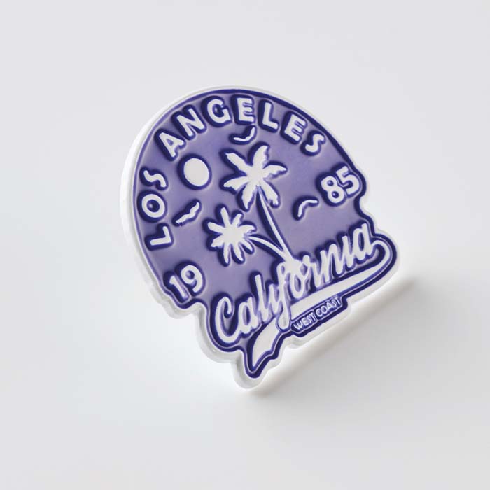 MPIN21 Pin's en fer émaillé et peint en 2 couleurs publicitaire personnalisé - vue 2