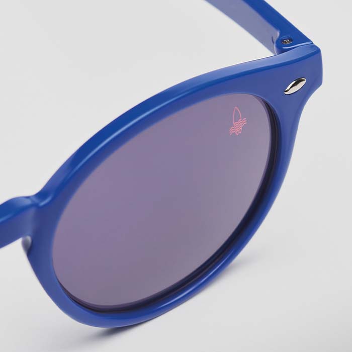 MPSG14 Lunettes de soleil rondes avec monture en rPET publicitaire personnalisé - vue 2